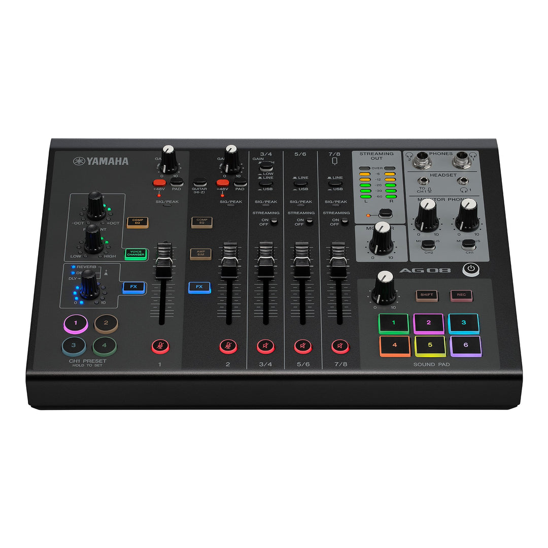 Yamaha AG08 Live Streaming Mixer